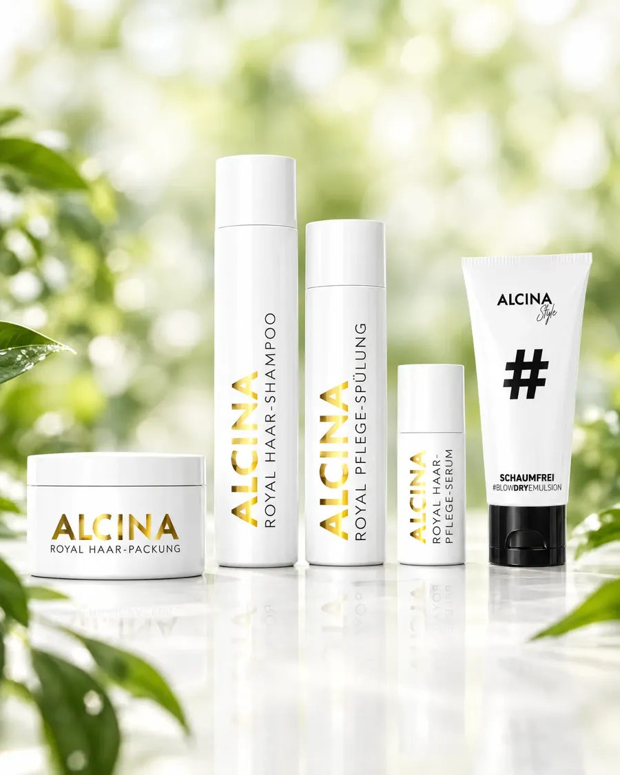 ALCINA Haarpflegeprodukte im Friseursalon Die Haarfeen